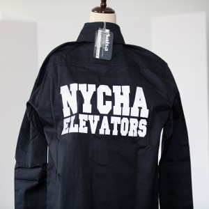 NYC Housing Authority (NYCHA) Elevator Staff Long Sleeve Shirt product image