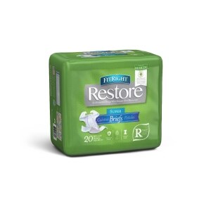 FitRight Restore Super Continence Briefs with Remedy Phytoplex - Heavy Absorbency product image