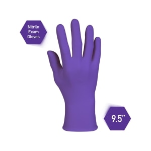 Kimberly Clark SafeSkin Purple Nitrile Exam Gloves - Pairs