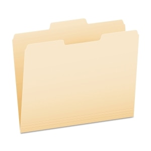 Reinforced Manila File Folder (with Tab)