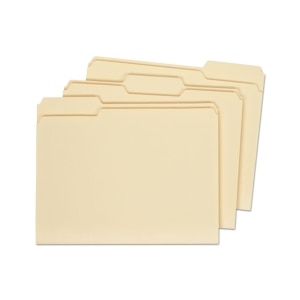 Manila File Folder (with Tab – 500 per case)